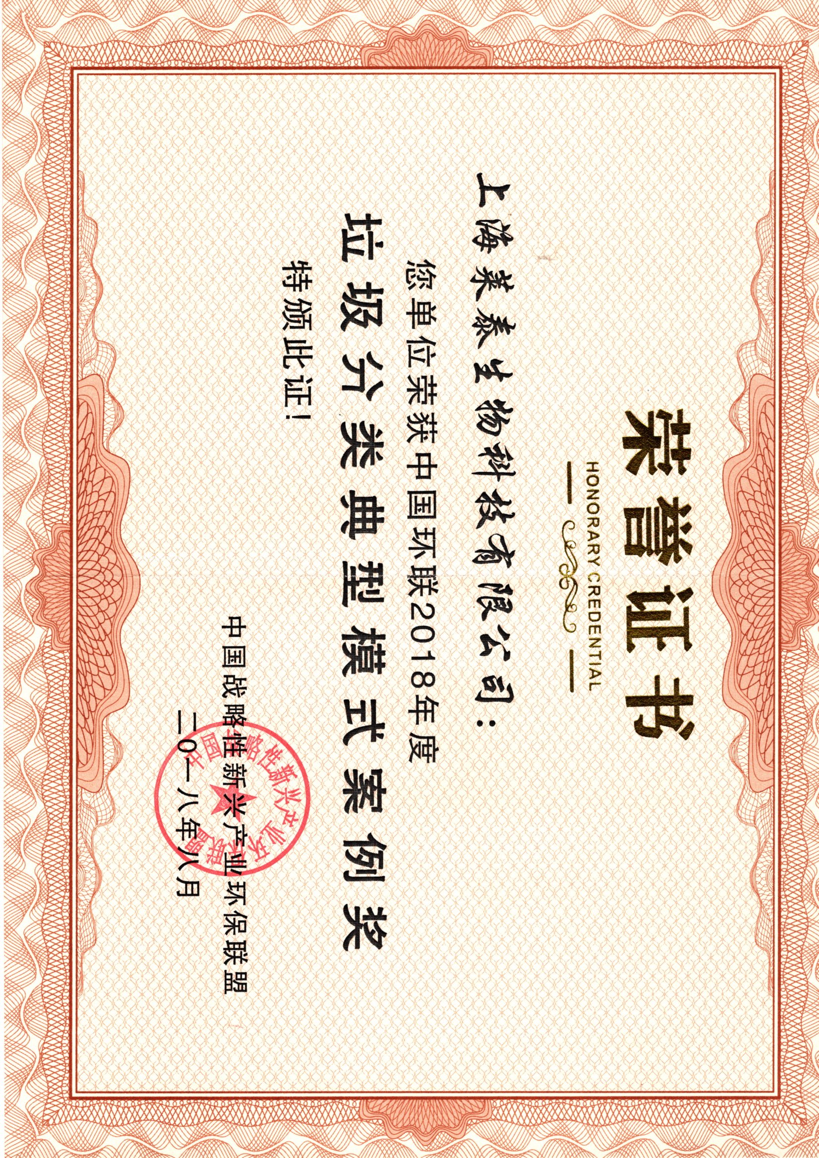 垃圾分類(lèi)典型模式案列獎(jiǎng)